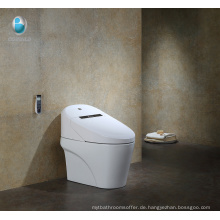 Zeitgenössisches Badezimmer Länglicher einteiliger keramischer intelligenter Toilettenpreis